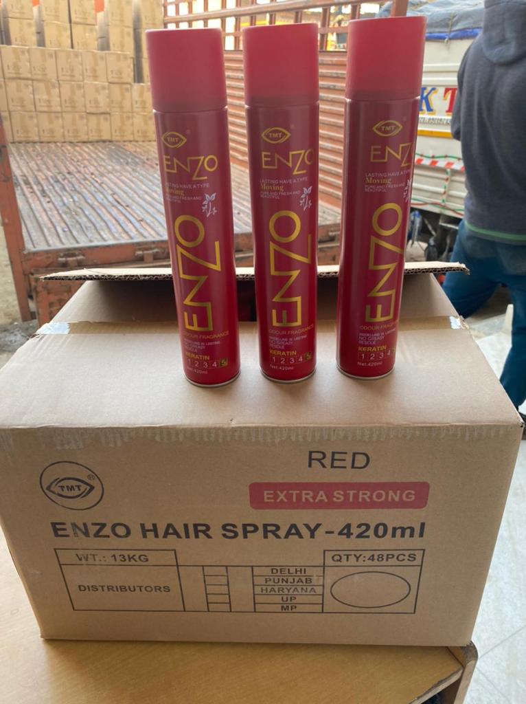 ( IC-31 ) TMT RED HAIR SPRAY- 420 ML