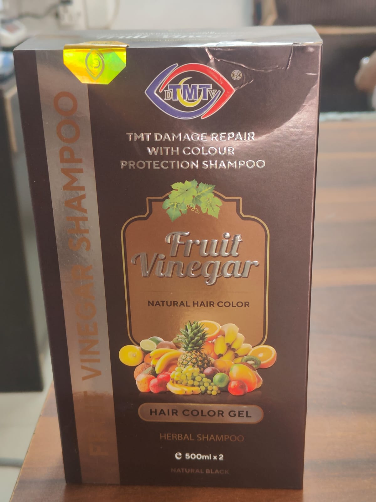 Fruit Vinegar Natural Hair Color-Natural Brown