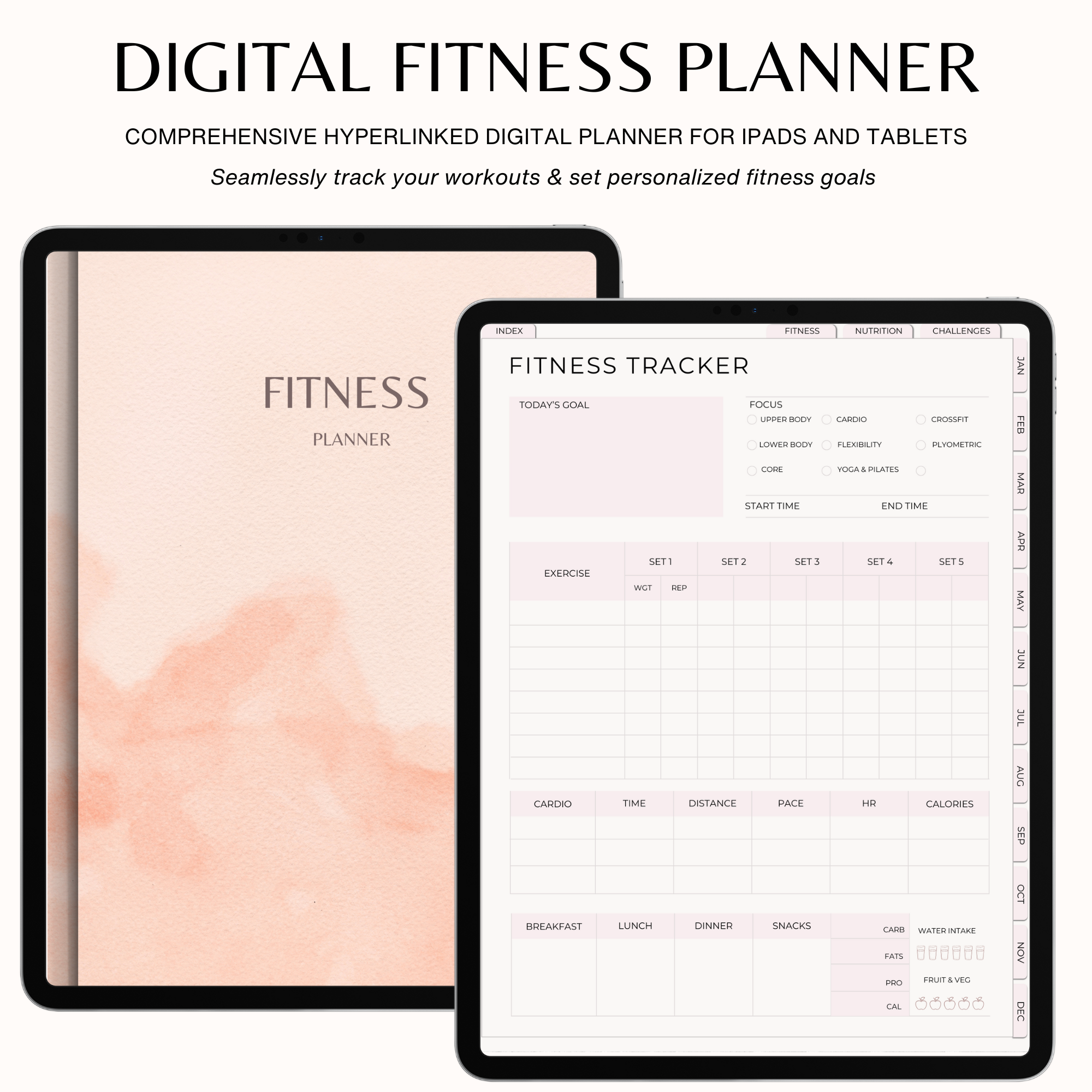 Digital Fitness Planner