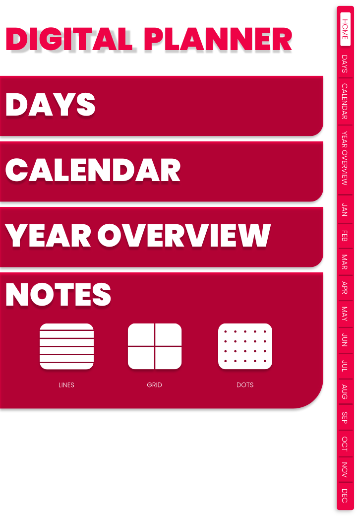 Yearly Digital Planner