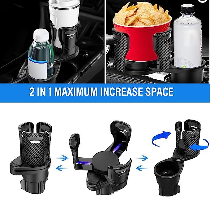 2 in 1 Cup Holder Expander for car, truck, and boat