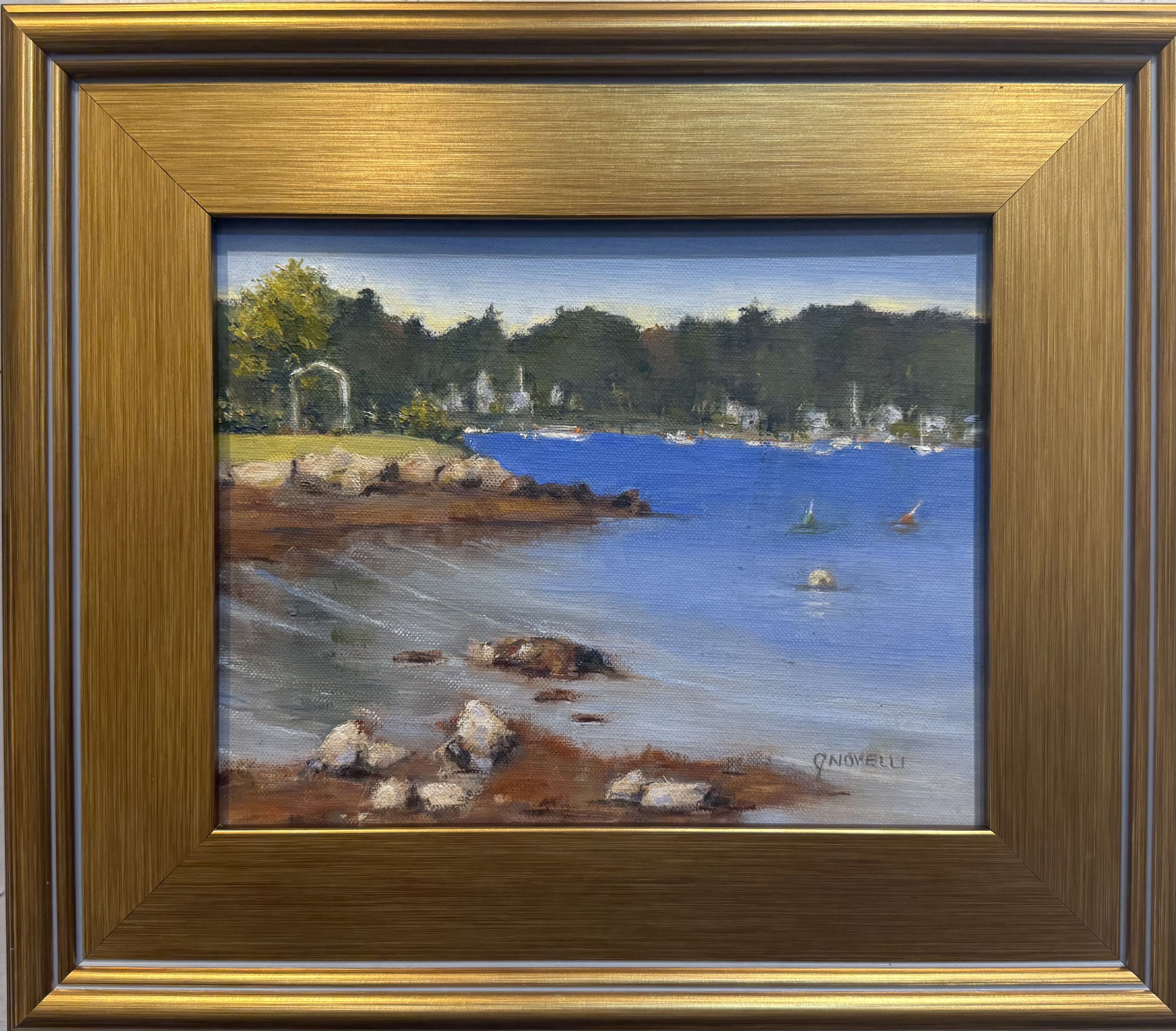 Incoming Tide oon Pierce Island