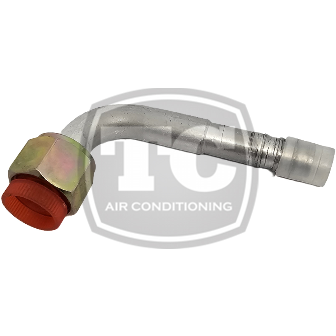 Fitting 13/32 90° aluminio