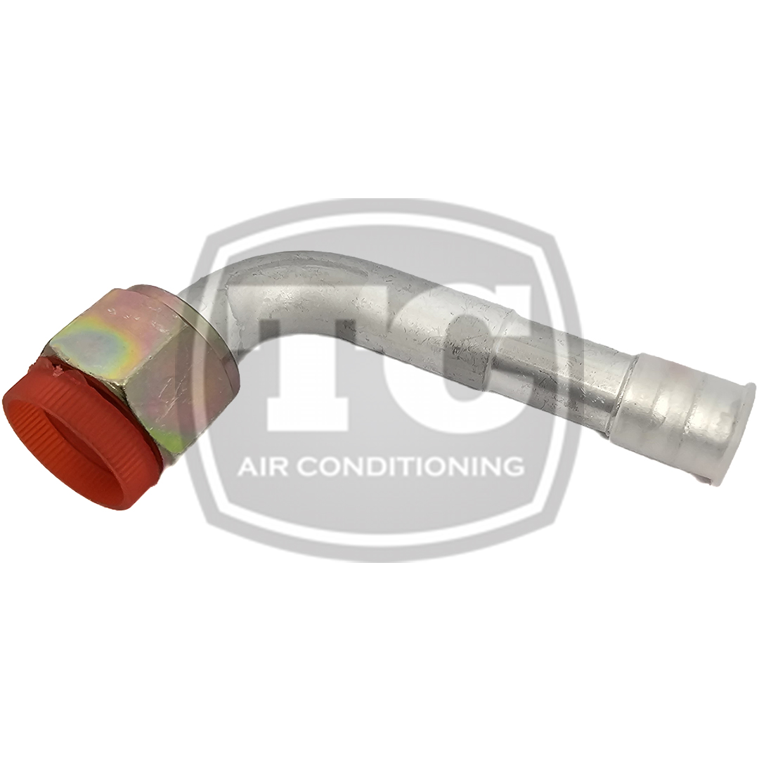 Fitting 1/2 90° aluminio