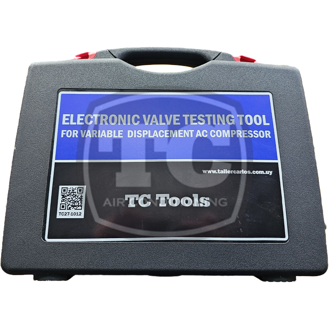 Herramienta para testear válvulas control electrónicas
