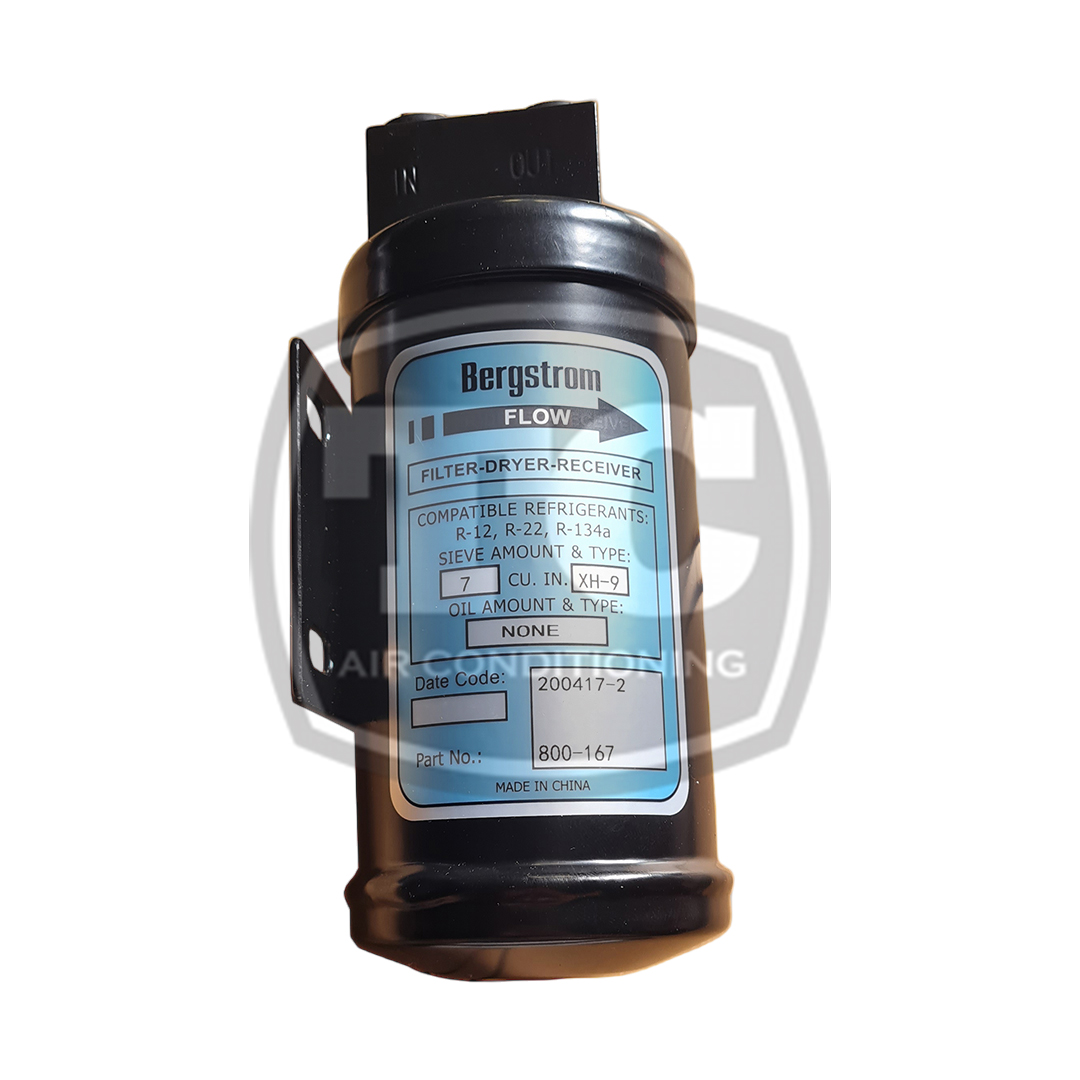 Filtro deshidratador para John Deere linea R salida original. Marca Bergstrom