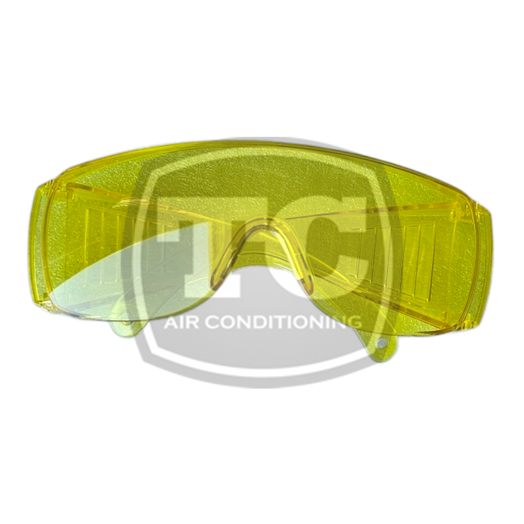 Lentes UV para detección de fugas