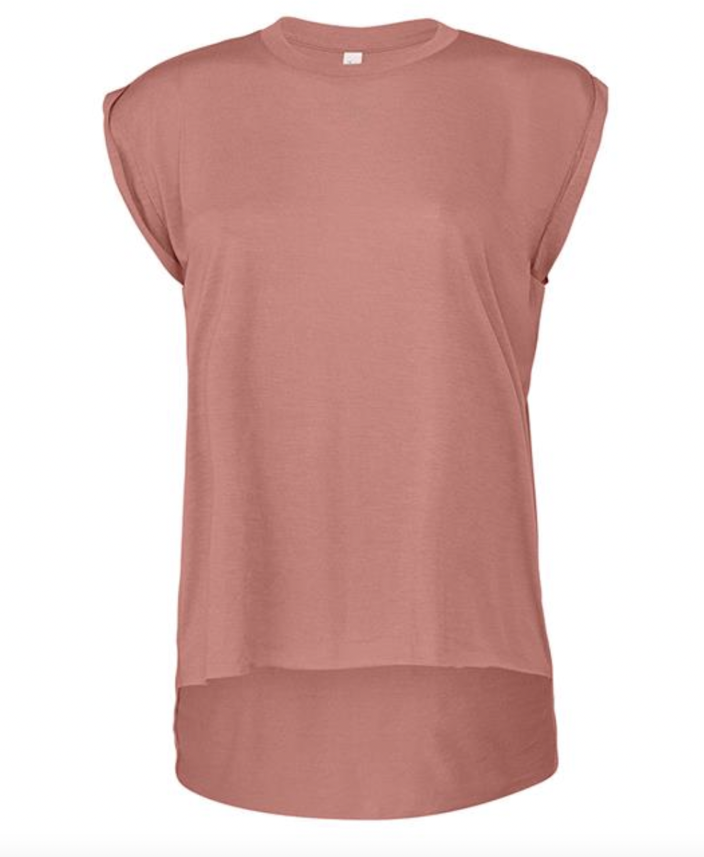 Adult Rolled Cuff T-Shirt