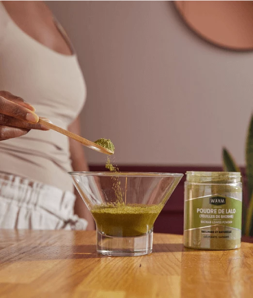 Poudre de Lalo (feuilles de Baobab)