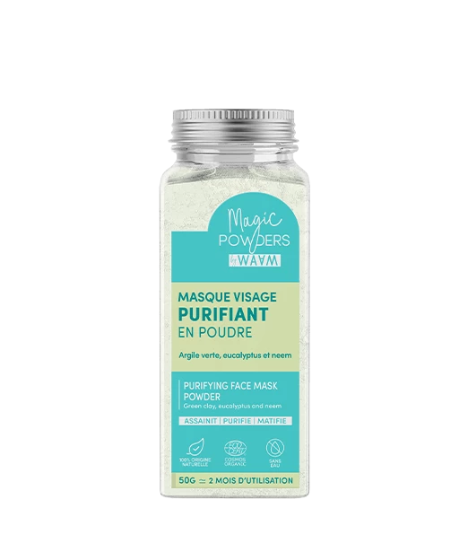 Masque Visage Purifiant en Poudre BIO