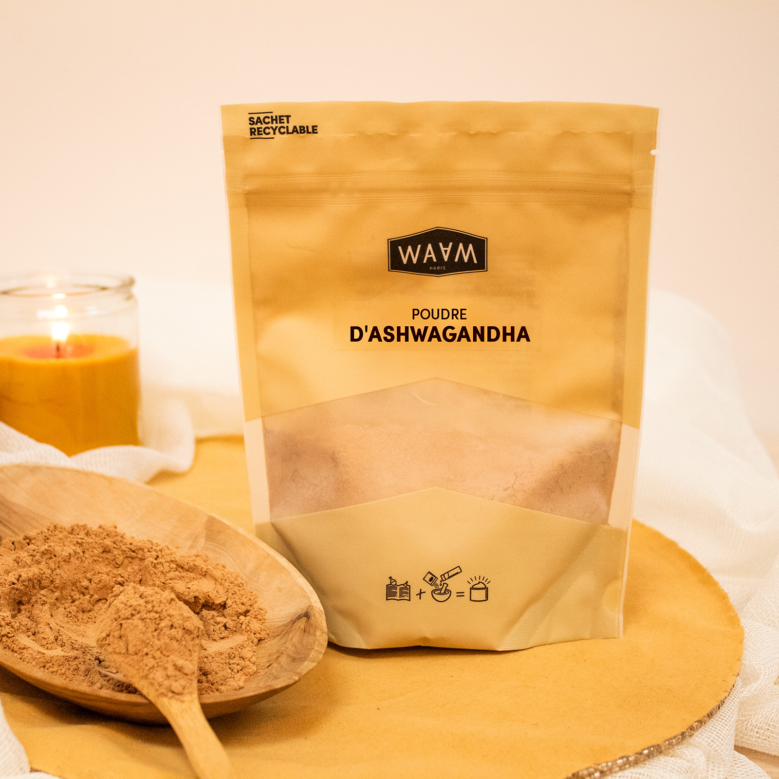 Poudre d'Ashwagandha BIO