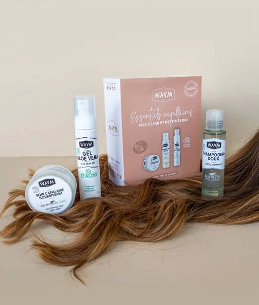 Coffret Essentiels Capillaires 100% clean et certifiés BIO
