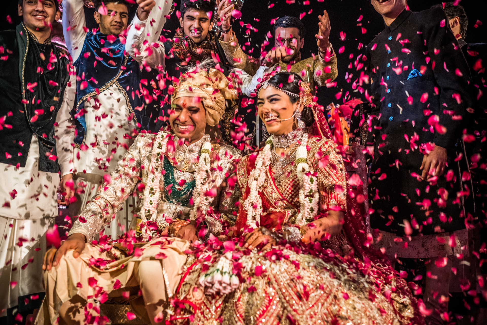 Wedding Videography and Flower Dropping