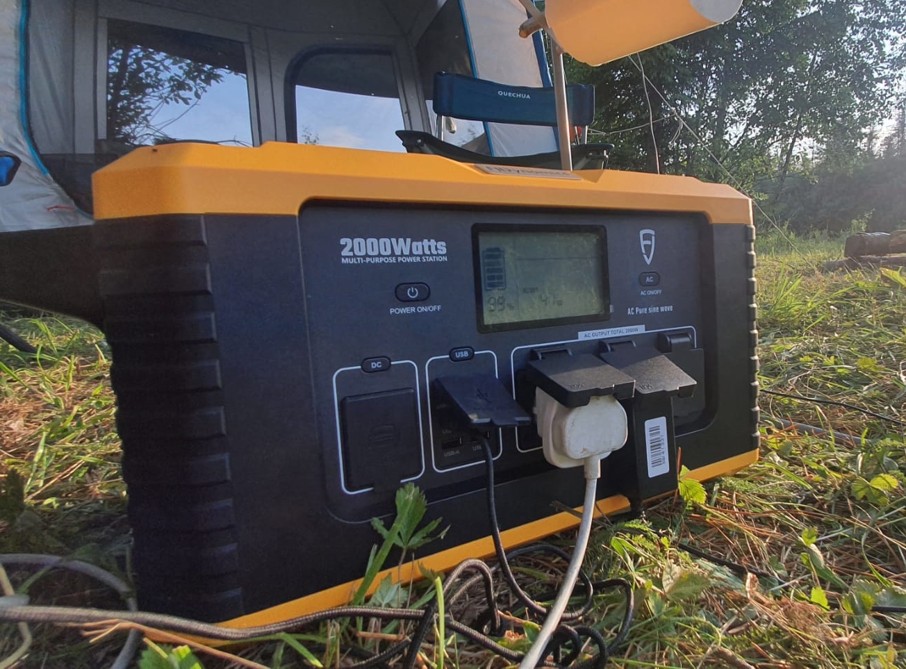 Nešiojama Įkrovimo Stotis POWERSEC MP2000 