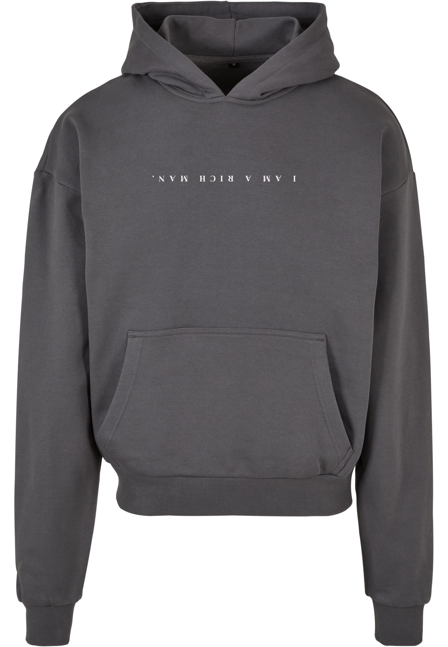 "I am a rich man reverse" moteriškas bliuzonas su gobtuvu