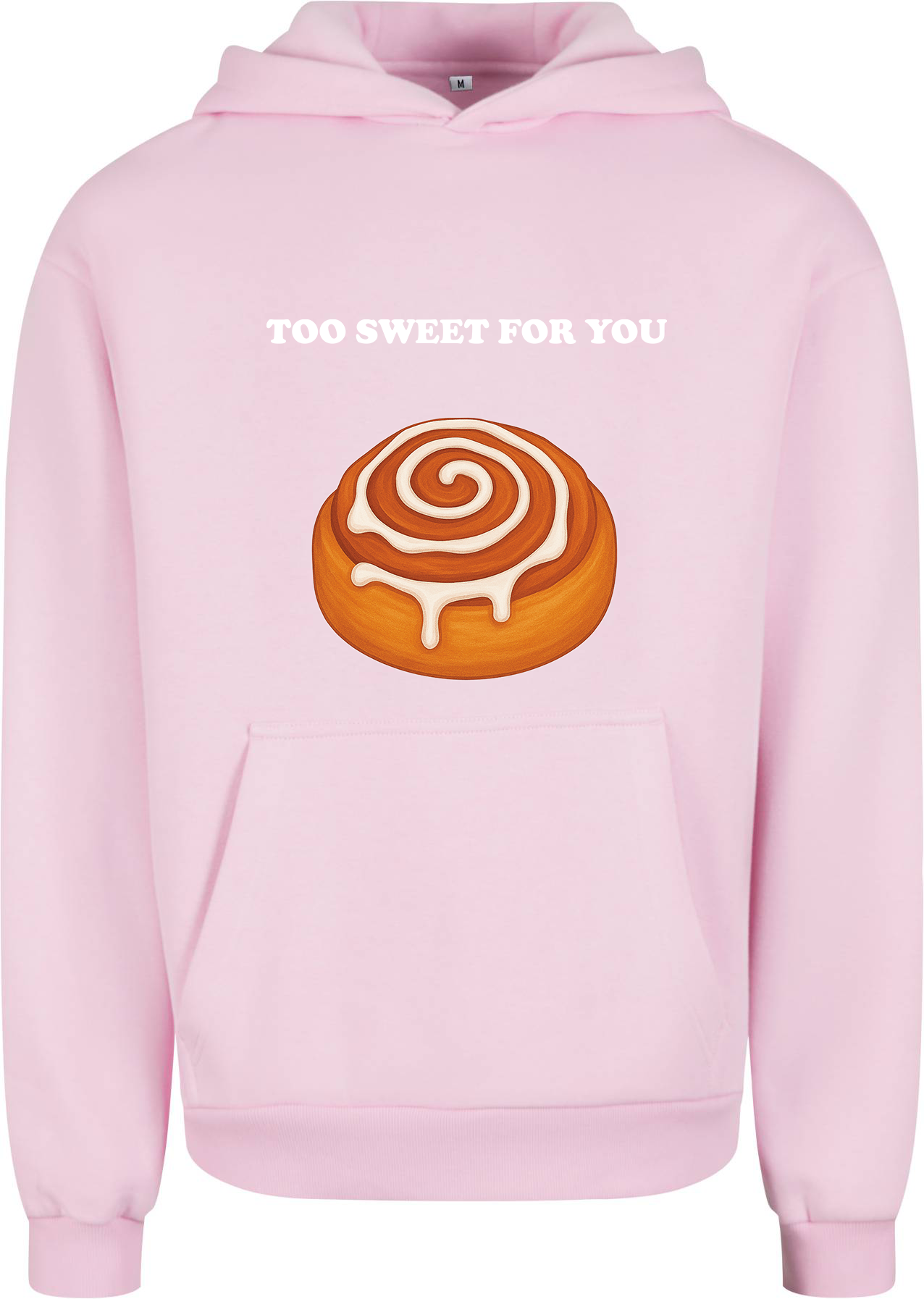 Moteriškas džemperis su gobtuvu "Too sweet"