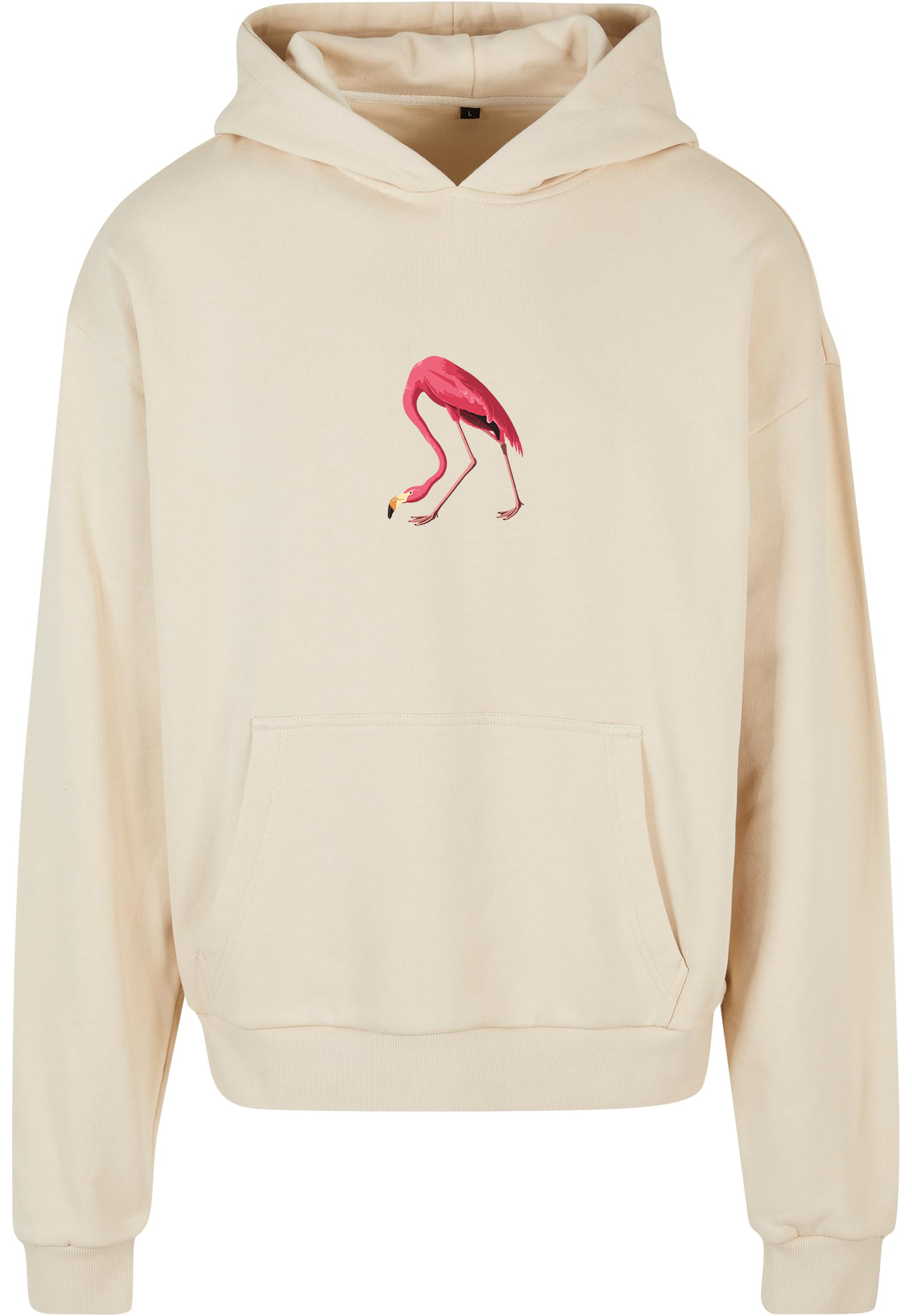 "Flamingas" unisex bliuzonas su gobtuvu