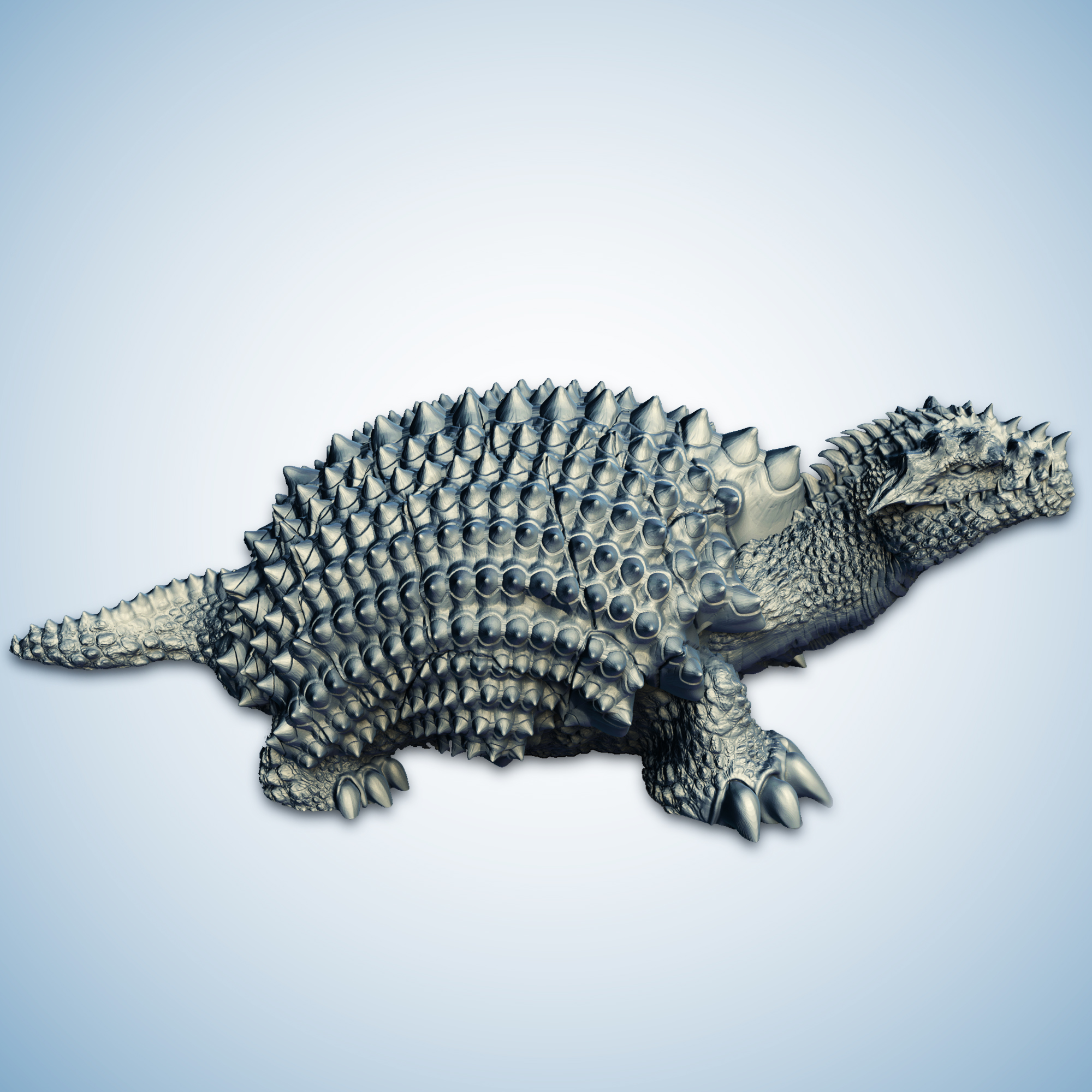 Turtle Dragon Animal | dnd Miniature Mini | STL Format 3D Printable Ready File