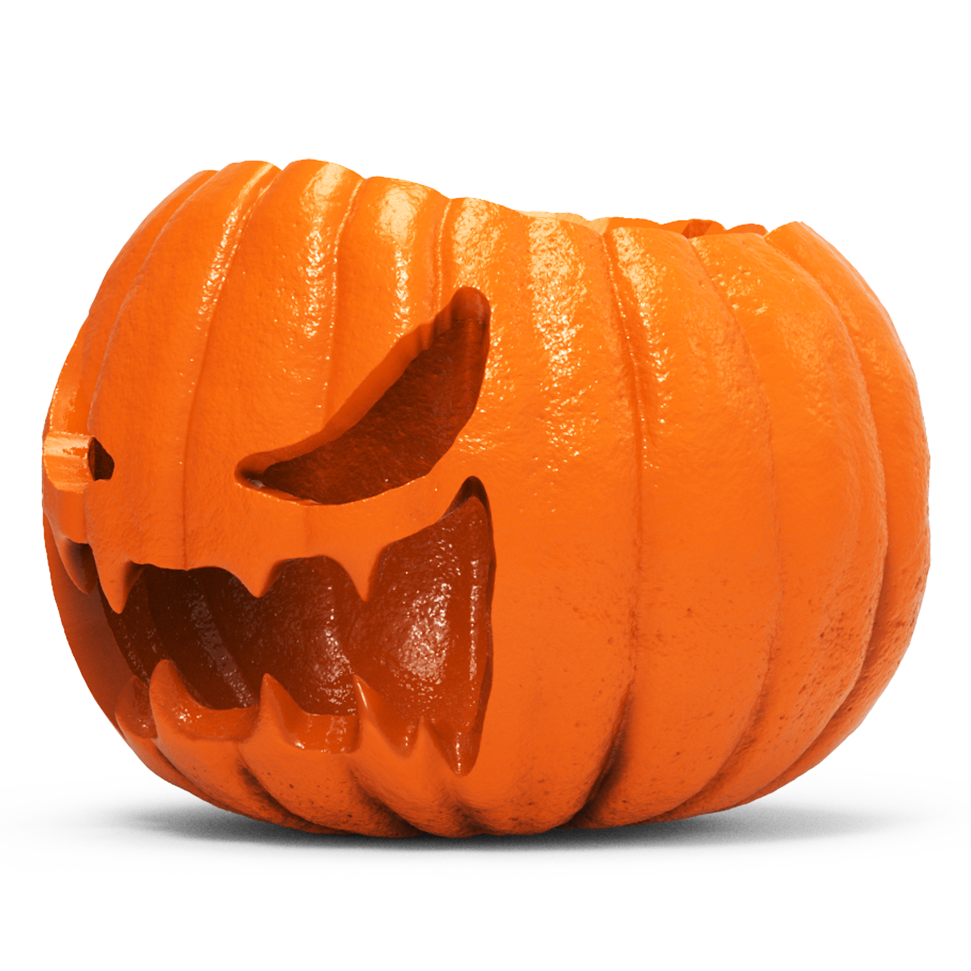 Spooky Horror Halloween Ghost Pumpkin Planter/ Candy Bucket/ Lamp/ Lantern 3D Printer STL File Format