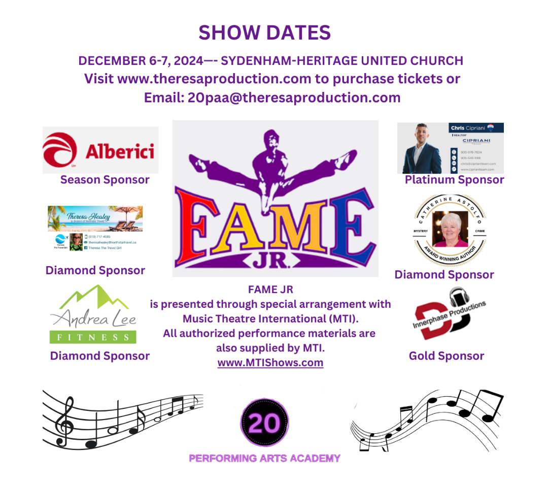 FAME JR TICKETS