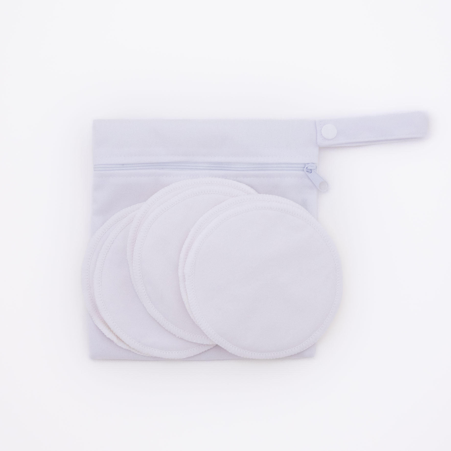 Neperšlampami įklotai į liemenėlę "Balta" 6 vnt.