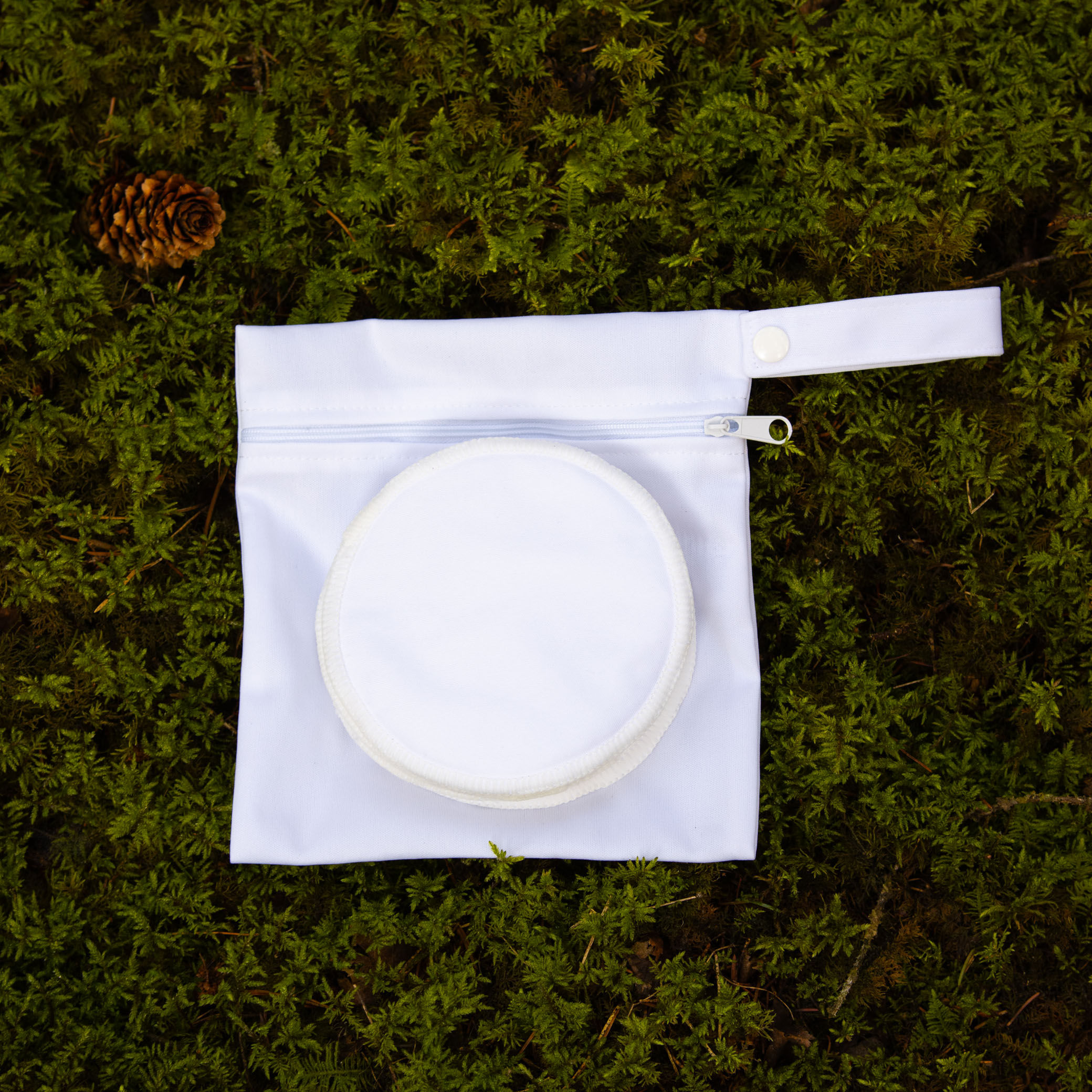 Neperšlampami įklotai į liemenėlę "Balta" 6 vnt.