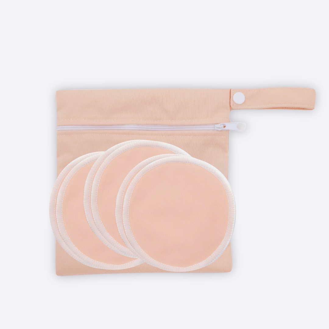 Neperšlampami įklotai į liemenėlę "Kūno spalva" 6 vnt.