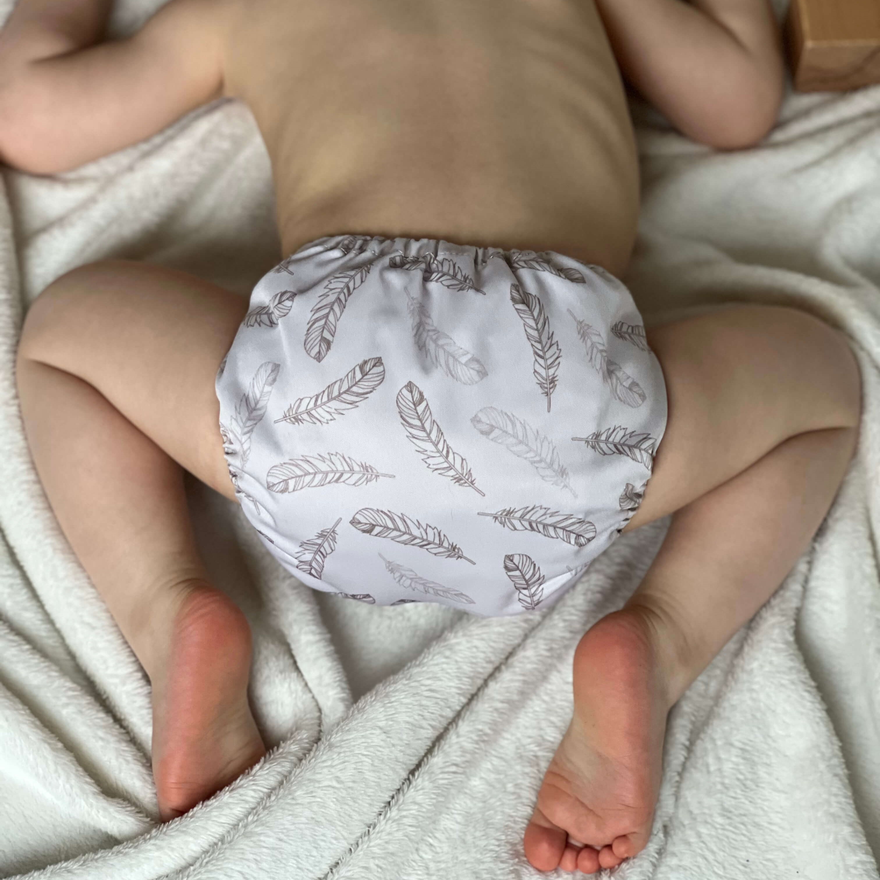 Daugkartinės sauskelnės | "Smėlio kopa" 3 vnt. rinkinys