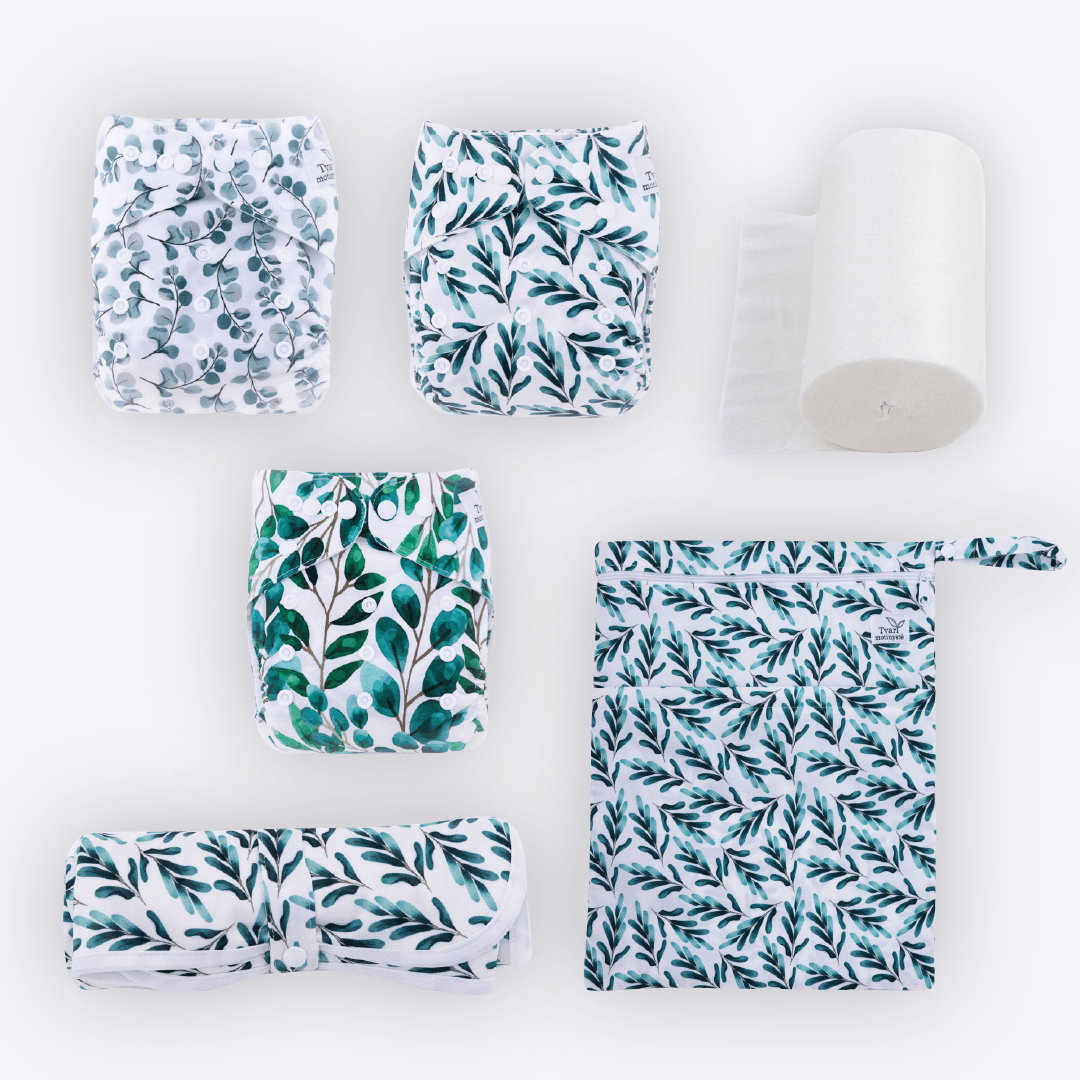 Starter Kit | Reusable Diapers & Accessories | "Essence Of Life"