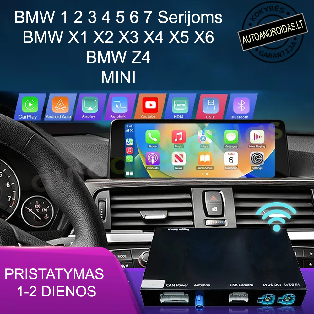 BMW APPLE CARPLAY ANDROID AUTO