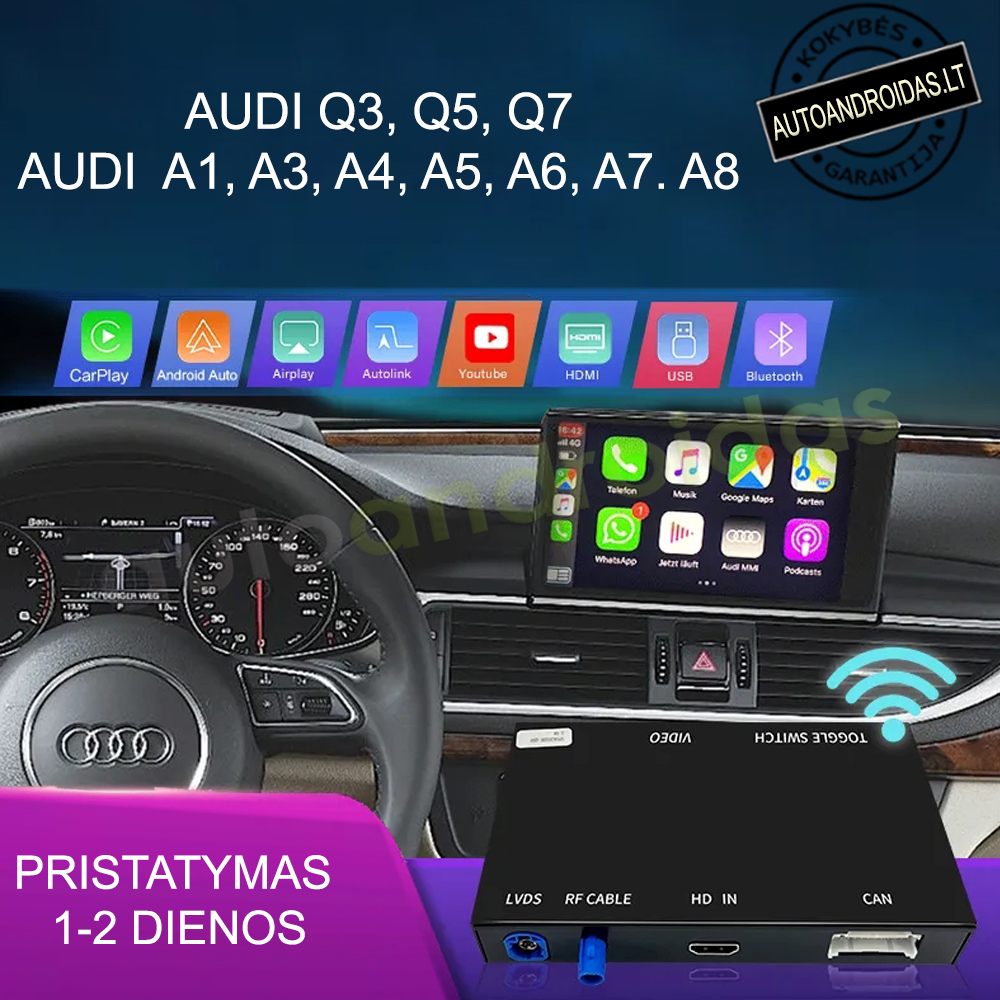AUDI APPLE CARPLAY ANDROID AUTO
