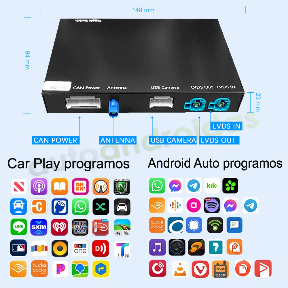AUDI APPLE CARPLAY ANDROID AUTO