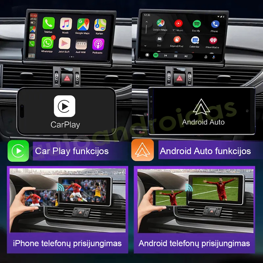AUDI APPLE CARPLAY ANDROID AUTO