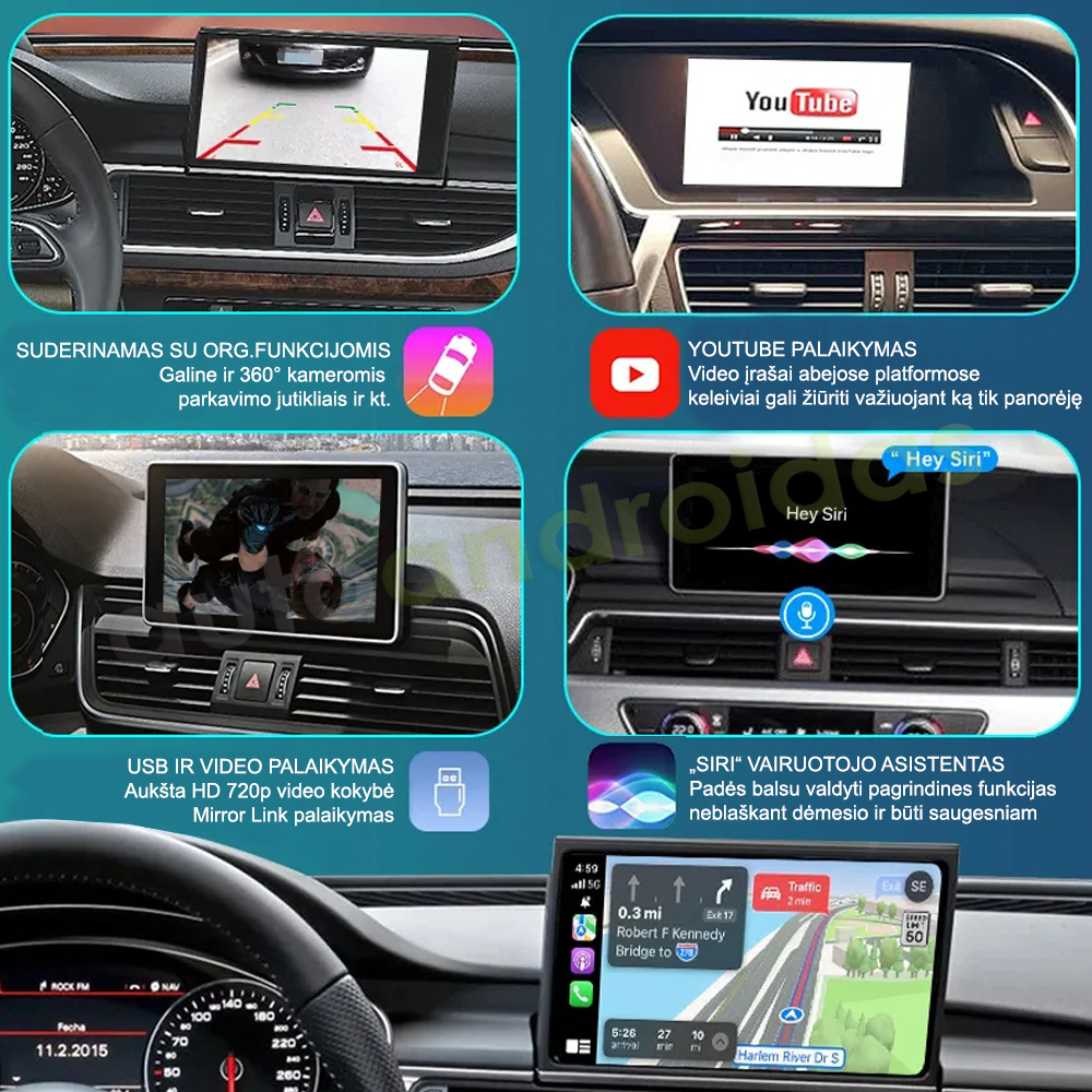 AUDI APPLE CARPLAY ANDROID AUTO