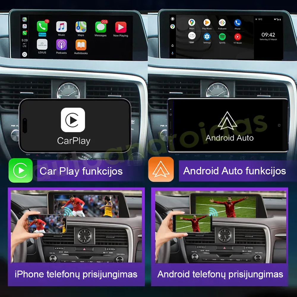LEXUS APPLE CARPLAY ANDROID AUTO