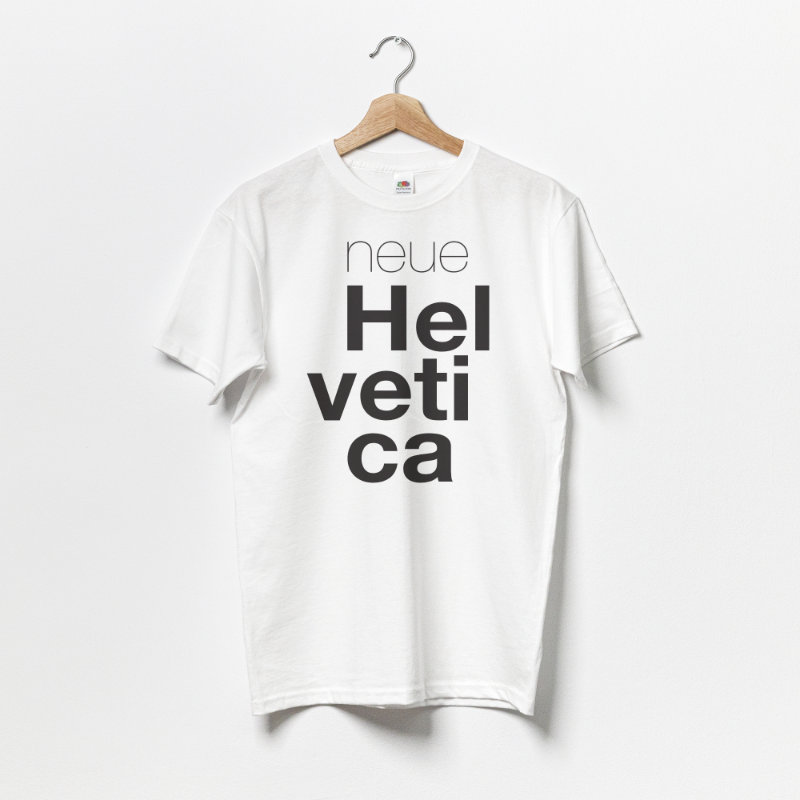 Neue Helvetica Shirt