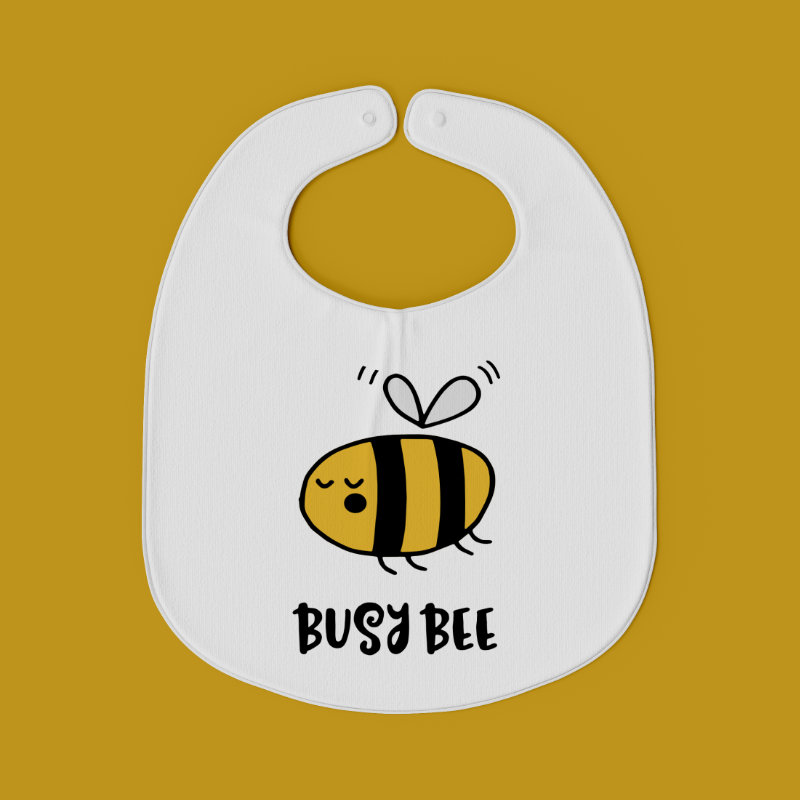 Busy Bee Bib