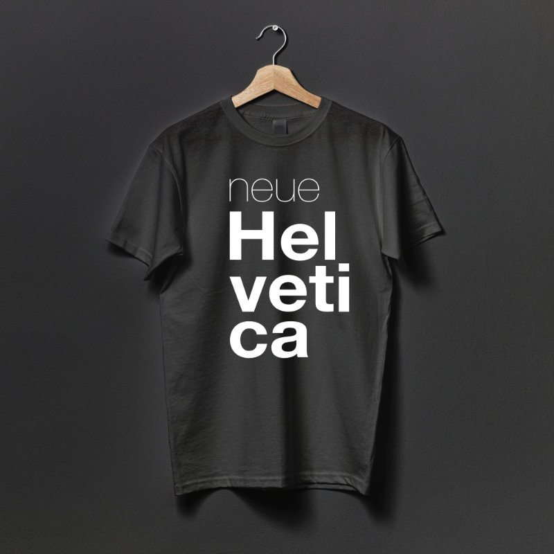 Neue Helvetica Shirt