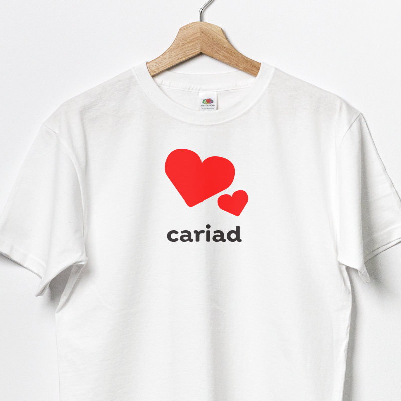 Crys Cariad- Dwy Galon