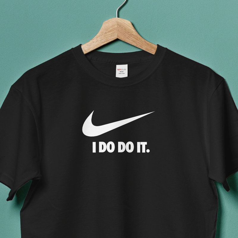 If Nike Was Welsh… I Do Do It Shirt - Nike Parody Tee