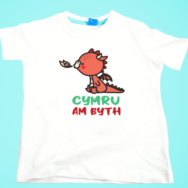Crys Draig Fach - Little Dragon Shirt