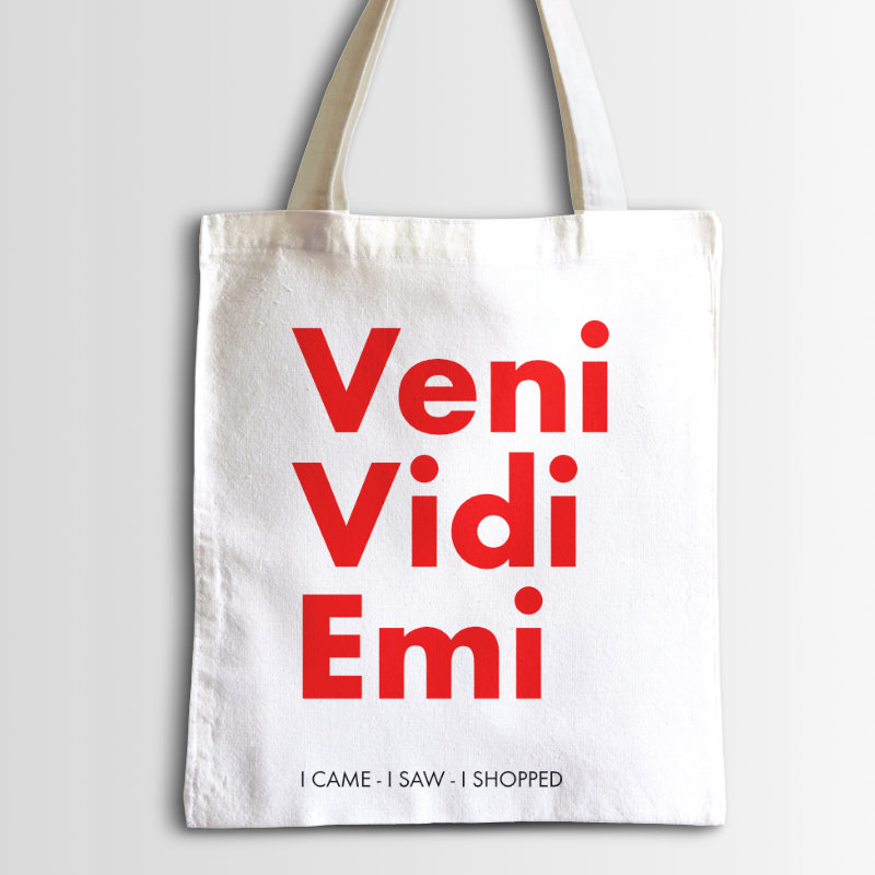 Veni Vidi Emi Tote Bag
