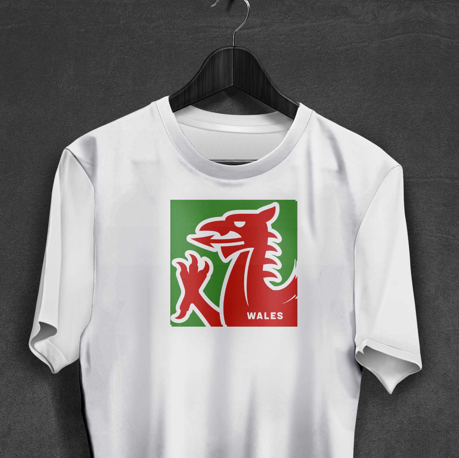 Modern Welsh Dragon - Wales Shirt