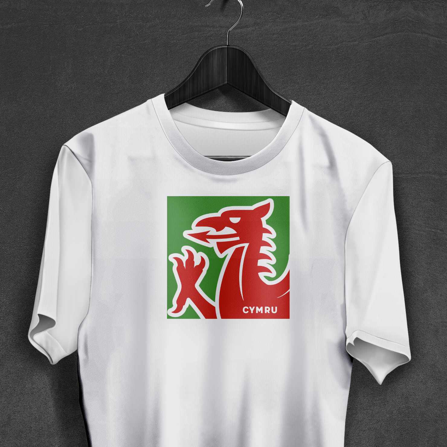 Modern Welsh Dragon - Cymru Shirt