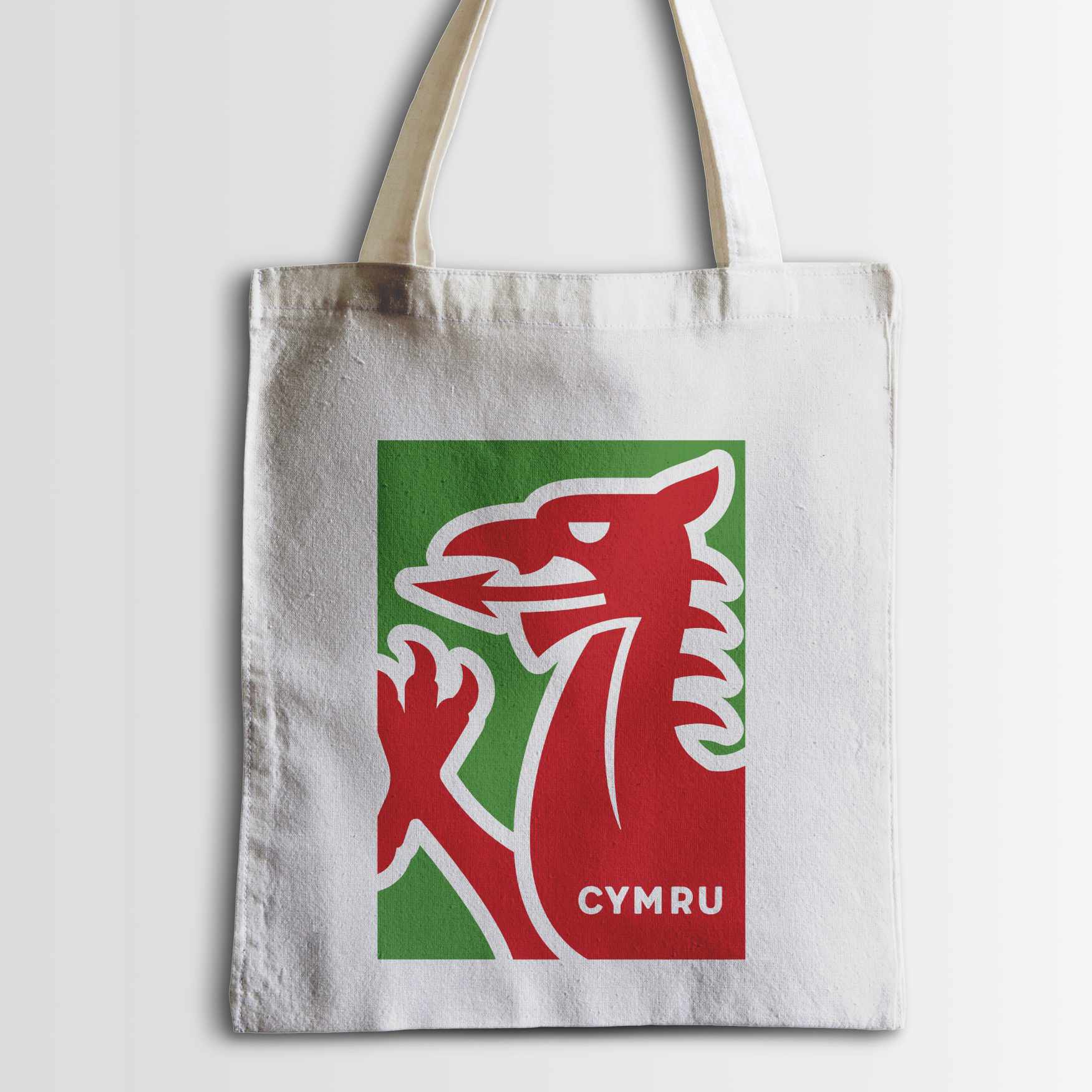 Modern Welsh Dragon - Cymru Tote