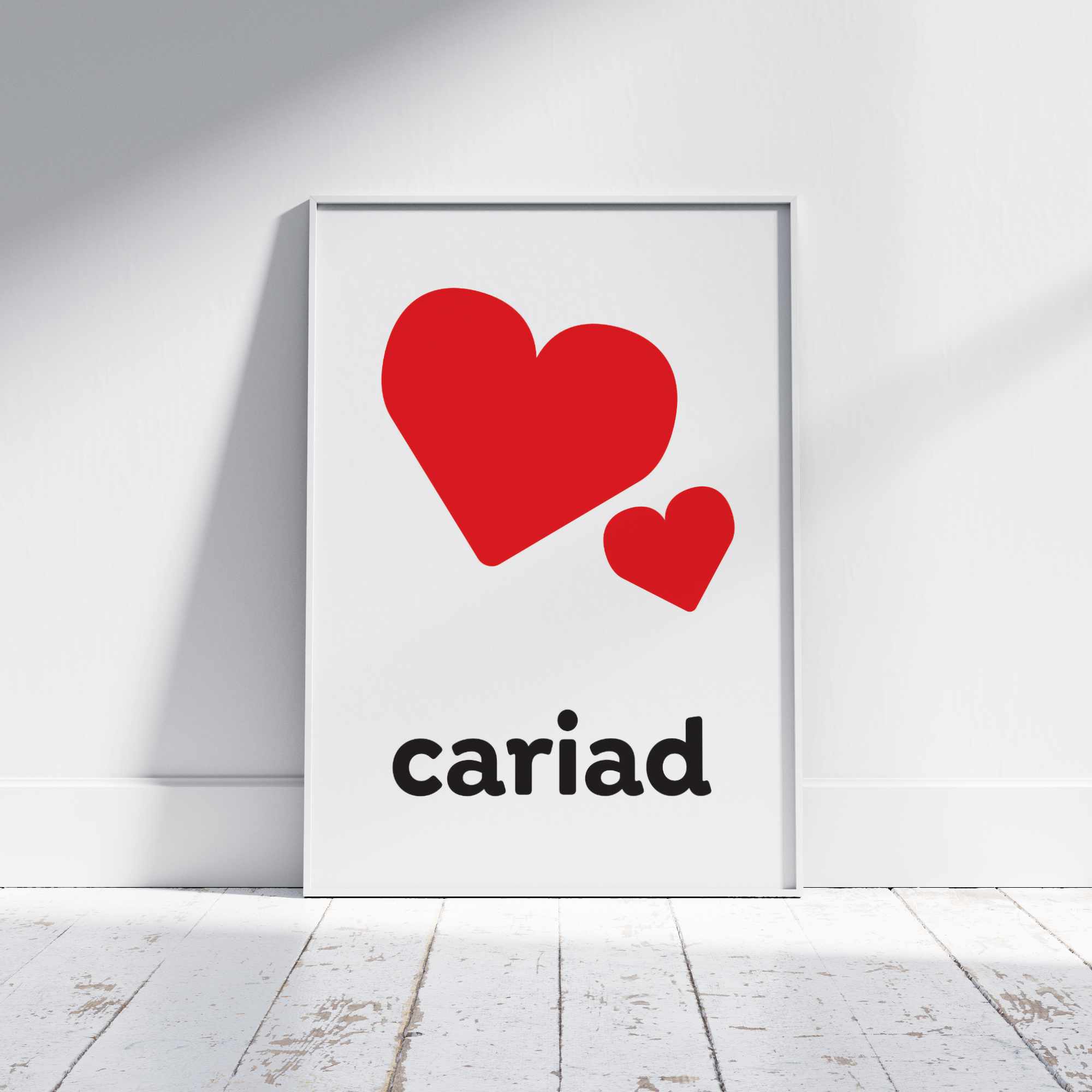 Two Heart Cariad Poster