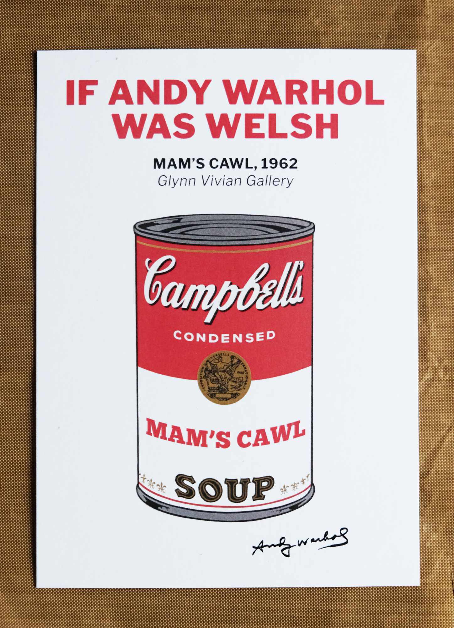 Warhol Postcard A6