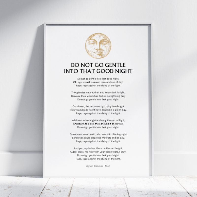 Do Not Go Gentle Poster