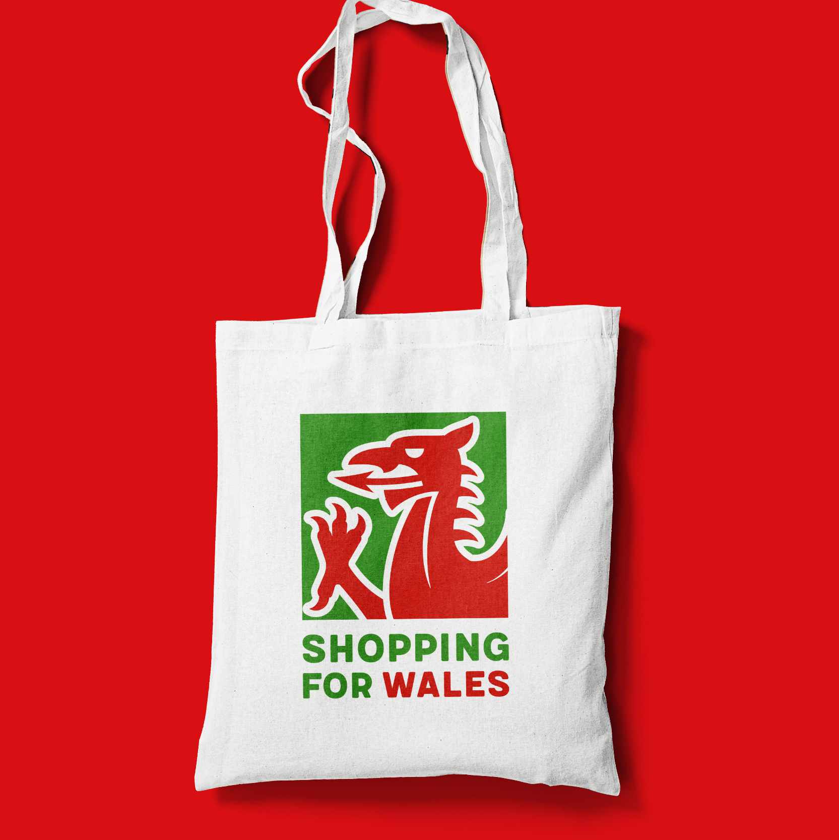 Shopping for Wales Tote Bag