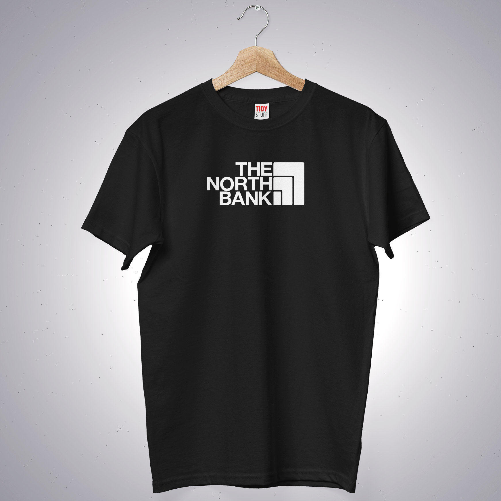 The North Bank T Shirt Black